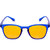 AA99防辐射眼镜防蓝光男女手机电脑电竞游戏平光护目镜一副精装A02(【蓝光阻隔Pro】深蓝色A0203B)第2张高清大图