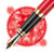 花花公子钢笔祥福系列笔墨礼盒套装 商务节日礼品笔铱金笔墨水笔 中国红钢笔 大红笔(红色)第4张高清大图