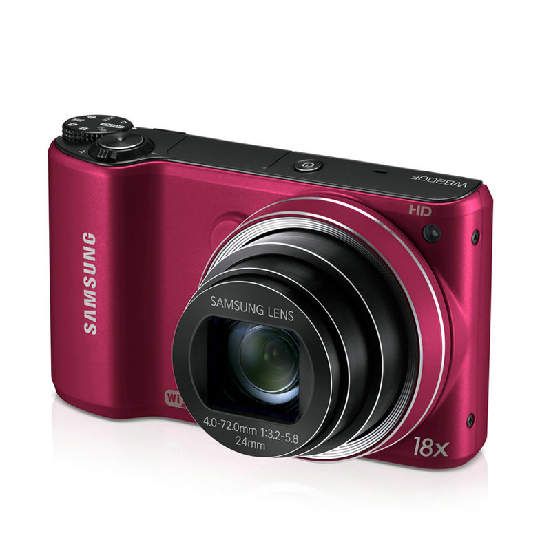 三星(samsung) wb200f 智能便携数码相机 wifi版 (红色 套餐一)