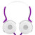 索尼（SONY）MDR-XB400/V酷彩活力动感耳机（紫色）第3张高清大图