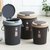 垃圾桶带盖厨房家用客厅轻奢厕所卫生间新款卫生桶带盖子纸篓圆桶(【棕色】单只色8L（没送同款）)第3张高清大图