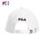 【Kōki同款】FILA FUSION斐乐女子棒球帽2021冬季新款运动遮阳帽(标准白-WT)第5张高清大图