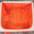 欧凡  双视窗双门牛津布U型太阳花收纳箱（66L）单个装 橙色  WD-6478第3张高清大图