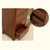 御品工匠 现代中式简约时尚家具 中式橡木餐柜 实木餐边柜 K0812(乌金木色 单门)第4张高清大图