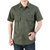 吉普盾  男士军旅风纯色大码短袖衬衣短袖衬衫7112(卡其色 XL)第3张高清大图
