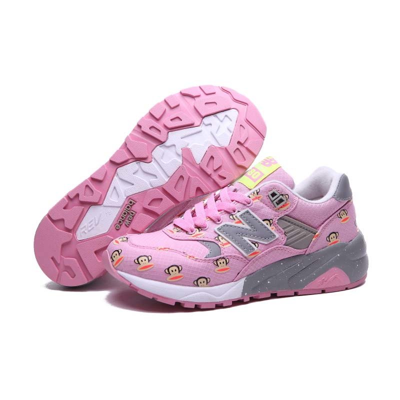 新百伦newbalance580大嘴猴系列女士运动鞋跑鞋跑步鞋休闲鞋女鞋粉色