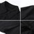 真丝显瘦连衣裙(黑色 170/92A)第3张高清大图