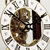 汉时欧式机械装饰实木座钟客厅复古台钟卧室轻奢中式报时时钟HD03(棕色A款)第5张高清大图
