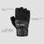 qlee健身手套男女器械训练锻炼夏季透气防滑耐磨护掌半指运动手套(M手围18-20厘米 1203黑色)第2张高清大图