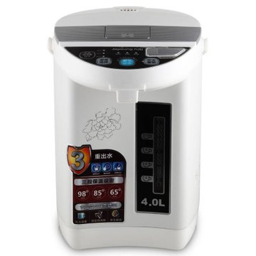 九阳（Joyoung ）JYK-40P01 电热水瓶 三段保温 自冷模式 4L 白/咖啡色