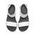 Skechers斯凯奇夏季新款一字带露趾凉鞋花纹时尚坡跟鞋33223(白色 39.5)第4张高清大图
