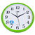 康巴丝时尚创意客厅钟表挂钟静音简约时钟C2246(绿色)第4张高清大图
