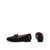 【专柜同款】马内尔简约时尚单鞋女方头低跟真皮女鞋乐福鞋G96081(黑色 36)第2张高清大图
