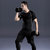TPPRO新款健身服 运动套装男 男士连帽卫衣五件套 篮球跑步训练服 TP2838(透气黑外套5件套 M)第3张高清大图