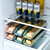 多功能鸡蛋保鲜盒家用厨房冰箱保鲜收纳盒厨房便携装鸡蛋盒(深海蓝 默认版本)第3张高清大图