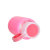碧辰 耐热玻璃多彩果冻水瓶 160ML(粉色)第2张高清大图