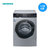西门子（SIEMENS）12公斤洗烘一体机 全自动滚筒洗衣机 3D立体烘干 抗皱护衣 蒸气护理 银色WS74D3A80W(银色 WS74D3A80W)第2张高清大图