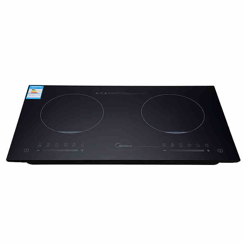 美的(midea)c2-2st3304 嵌入式电磁炉(双灶精准火力 黑晶面板)