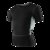 男士PRO紧身运动健身跑步 弹力排汗速干衣服短袖衫T恤tp8011(浅灰色 2XL)第5张高清大图