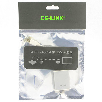 CE-LINK 1001 Mini DisplayPort转HDMI转换器