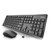 米徒C100SE无线鼠标键盘套装 超薄静音巧克力键鼠套件 节能带显示灯(黑色)第3张高清大图