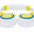 美国潮牌Aerial 7 Phoenix系列Citron潮流 头戴式耳机（黄色）第5张高清大图