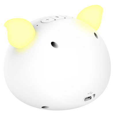 MIFA电脑桌面蓝牙音箱F2智能版猪珍珠白