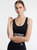 hotsuit运动文胸女专业防震瑜伽bra背心式高强度支撑跑步健身内衣(2XL 矿物黑)第5张高清大图