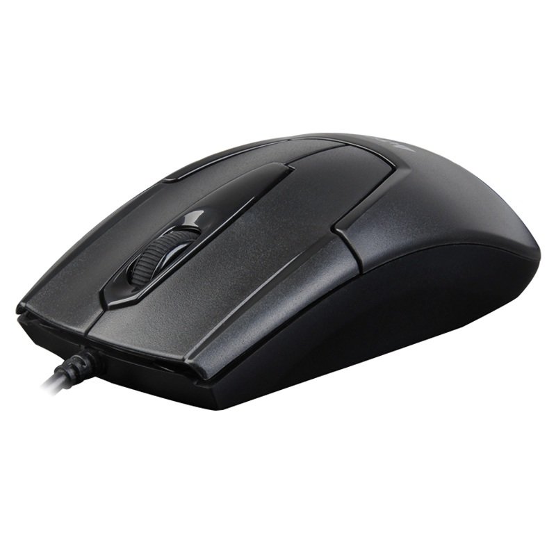 双飞燕a4techop540nu有线鼠标黑色国美自营1000dpi防尘滚轮500万次