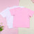 凯蒂猫儿童短袖T恤 棉T恤 卡通女孩 女宝宝中大童短袖2件装(粉色 100)第2张高清大图