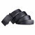 皮带男士自动扣皮带韩版商务休闲腰带时尚裤腰带(黑色 120cm)第4张高清大图