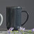 丹麦VIVA 极简带不锈钢滤网平衡带把陶瓷茶杯泡茶杯500ml 国美厨空间(灰蓝色)第5张高清大图