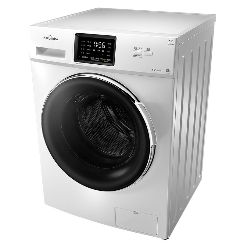 美的(midea)mg90-14521wdx 9公斤 智能变频滚筒洗衣机
