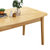 利尚 实木餐桌休闲桌洽谈桌 LSX-1470(默认 默认)第4张高清大图