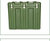 盛花 便携器材箱滚塑箱手提箱工具箱绿色800*600*700第5张高清大图