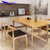 天米 TIMI 北欧白橡实木拉伸桌 可折叠桌 全实木餐桌椅 现代简约1.3米1.4米饭桌组合(原木色 1.3米餐桌)第5张高清大图