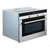 西门子(siemens) HB84H500W家用44升不锈钢色烘培烧烤功能嵌入式微波炉烤箱第2张高清大图