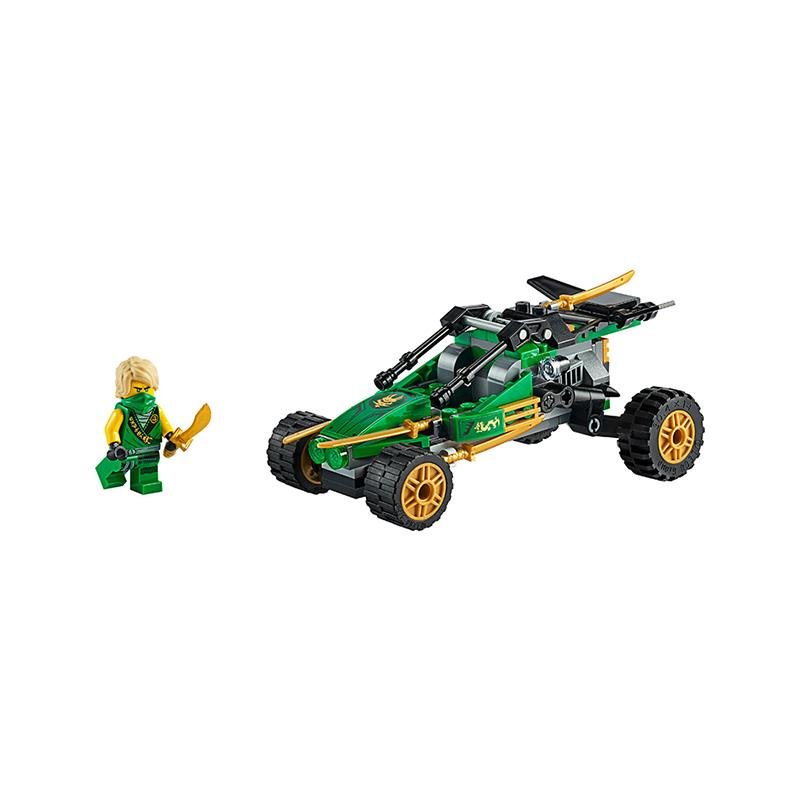 乐高 幻影忍者系列 丛林冲锋车71700拼插积木玩具