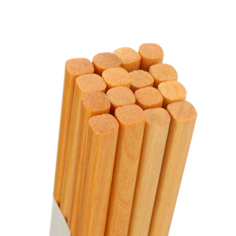 双枪黄檀木筷子家庭酒店筷无漆无蜡筷子黄檀木筷子套装