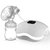realbubee 孕产妇产后电动吸奶器 自动吸乳挤奶器静音吸力大(白色 颜色)第2张高清大图