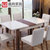 曲尚(Qushang) 餐桌 现代简约 餐桌椅 饭桌 餐厅钢化玻璃餐桌(单桌)第3张高清大图