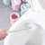 马桶刷子带底座卫生间创意马桶刷套装厕所长柄软毛去污清洁(方形粉色 默认版本)第5张高清大图