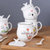 卡通版创意陶瓷杯子A635大容量水杯新品马克杯 带盖情侣咖啡牛奶杯lq669(小花狗)第5张高清大图