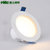 雷士照明（NLED9725）3瓦LED筒灯天花灯吊顶嵌入式雷士筒灯天花客厅孔灯开孔7.5-8.5厘米(漆白款 3W暖黄)第4张高清大图