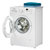 西门子(SIEMENS) XQG60-WS10K1C00W 6公斤 3D正负洗滚筒洗衣机(白色)第11张高清大图