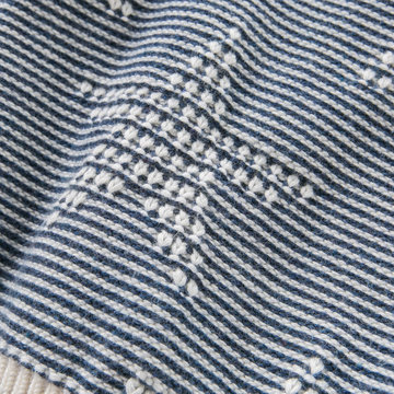 davebella戴维贝拉儿童秋装新款男童针织衫 宝宝套头毛衣DBA7814(18M 藏青色)