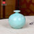 欧式陶瓷花瓶摆件 小花瓶干花水培花器不含底座(8cm绿结晶)第4张高清大图