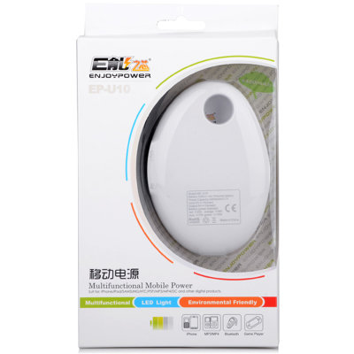 E能之芯EP-U10移动电源（白色）（4400mAh）