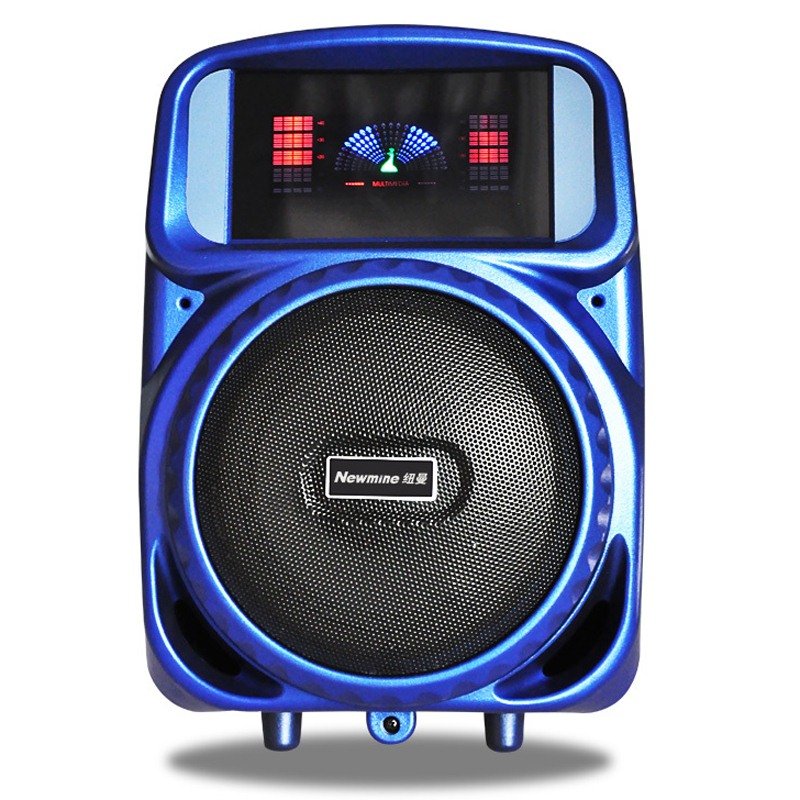 纽曼newminesm688a户外广场舞音响拉杆音箱大功率便携移动式蓝牙插卡