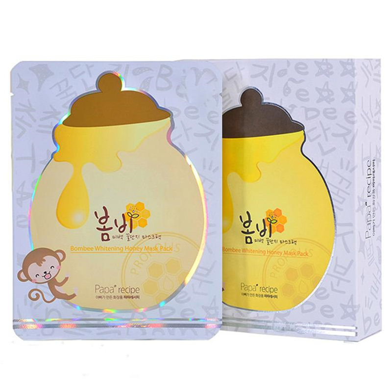 papa recipe韩国春雨面膜贴蜂胶蜜罐补水面膜美白保湿嫩肤滋润10片